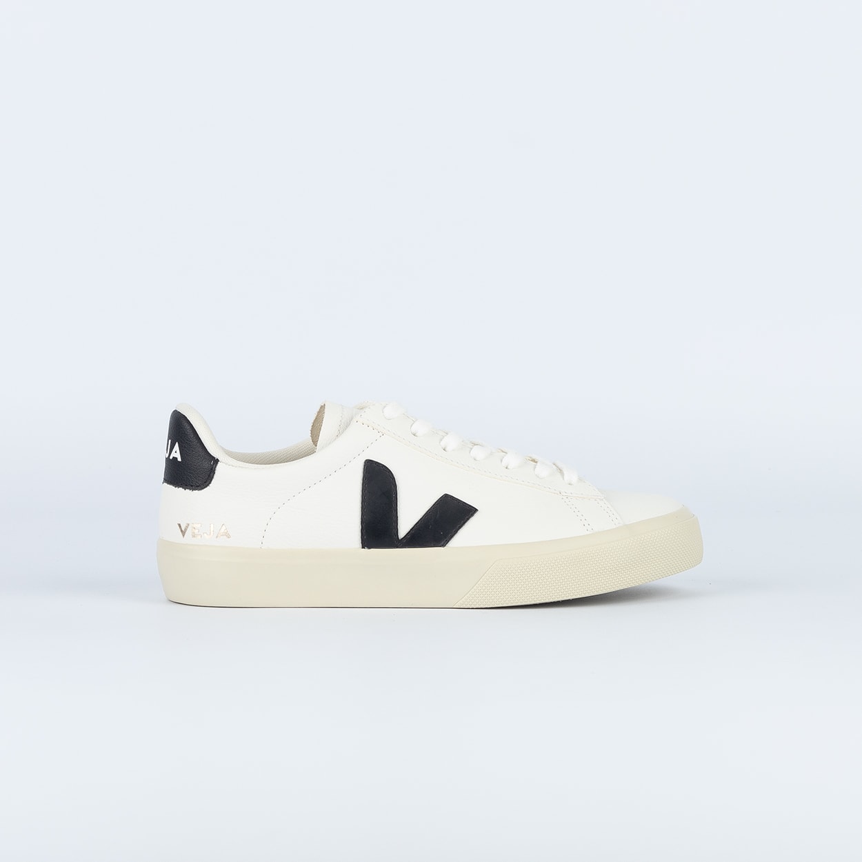 Tênis Veja Campo Chromefree Leather Extra White Black CP0501537