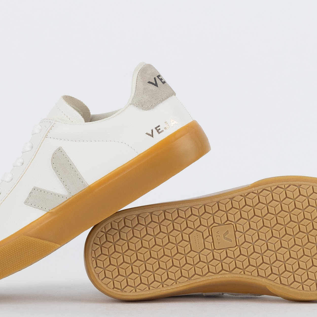 Tênis Veja Campo Chromefree Leather Extra White Natural