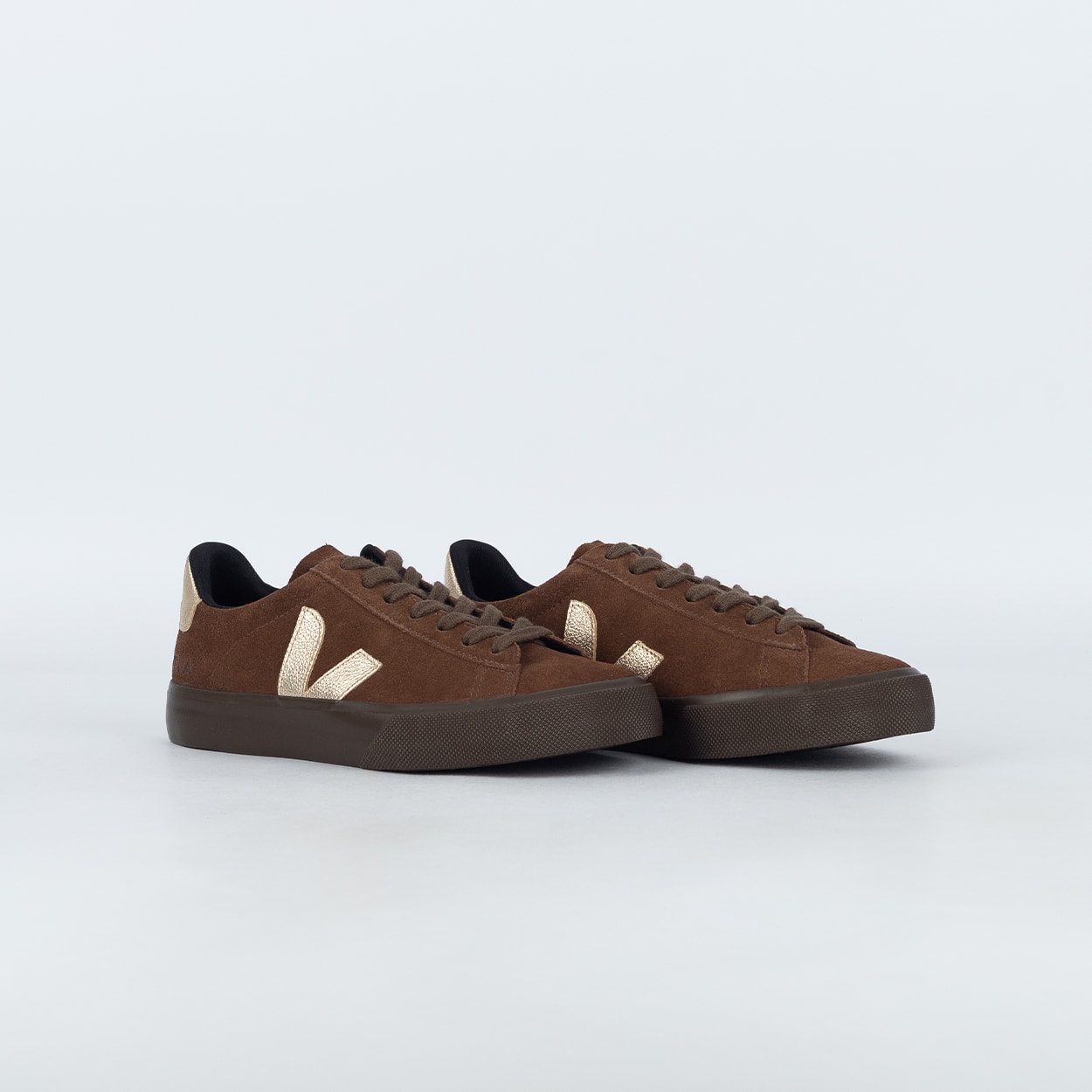 Tênis Veja Campo Suede Walnut Platine Eagle CP0321810
