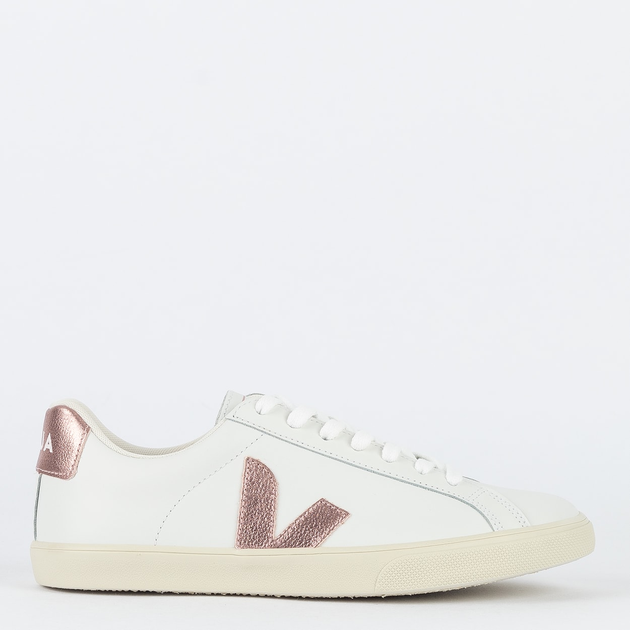 Tênis Veja Esplar Logo Leather Extra White Nacre EO0203512