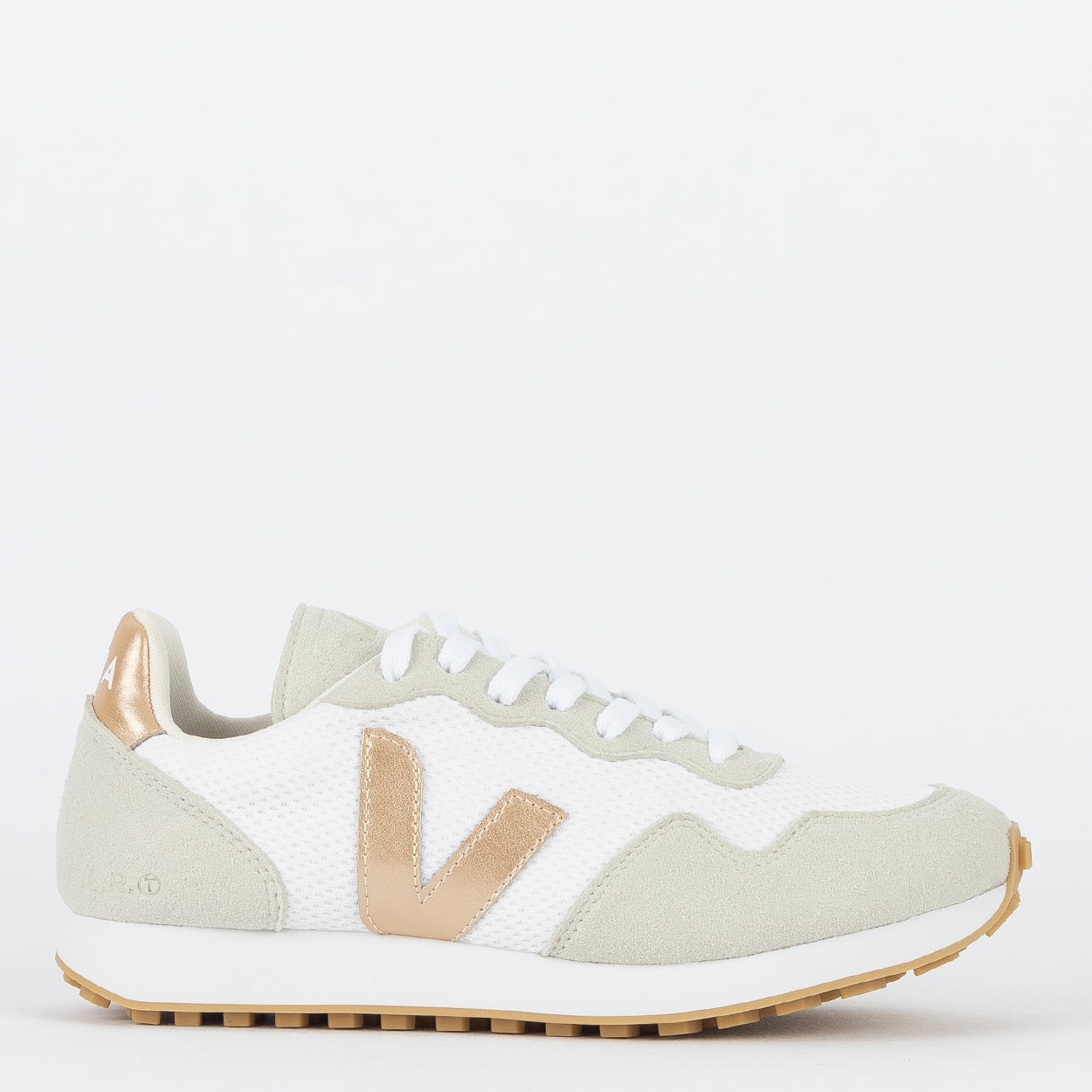 14/0668 美品 ミュウ 005/016 Tênis Veja SDU REC Alveomesh White Platine RR1803156