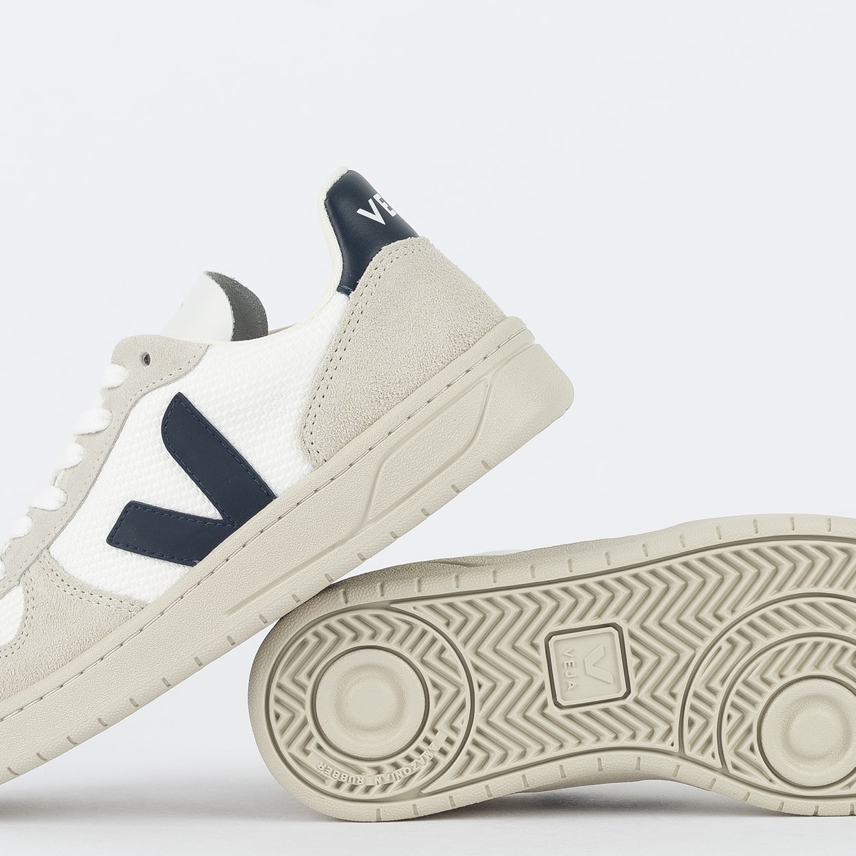 VEJA★V-10 B-MESH WHITE NAUTICO★兼用 V-10 B-MESH WHITE NAUTICO | VEJA