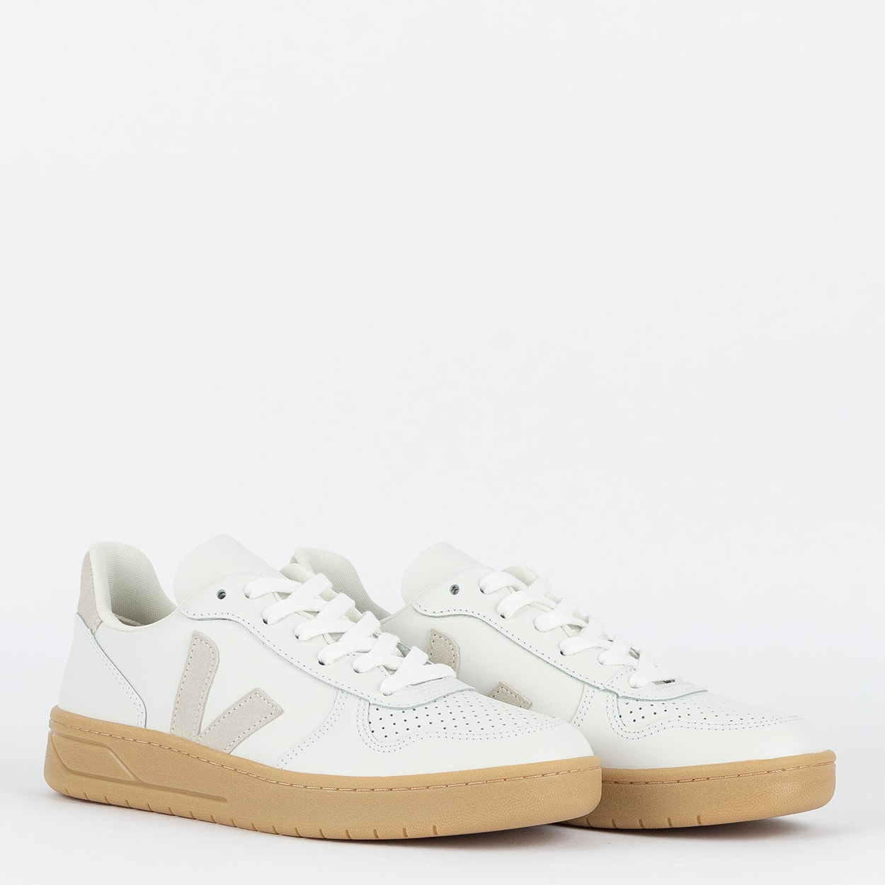 Tênis Veja V-10 Leather Extra White Natural VX0203665