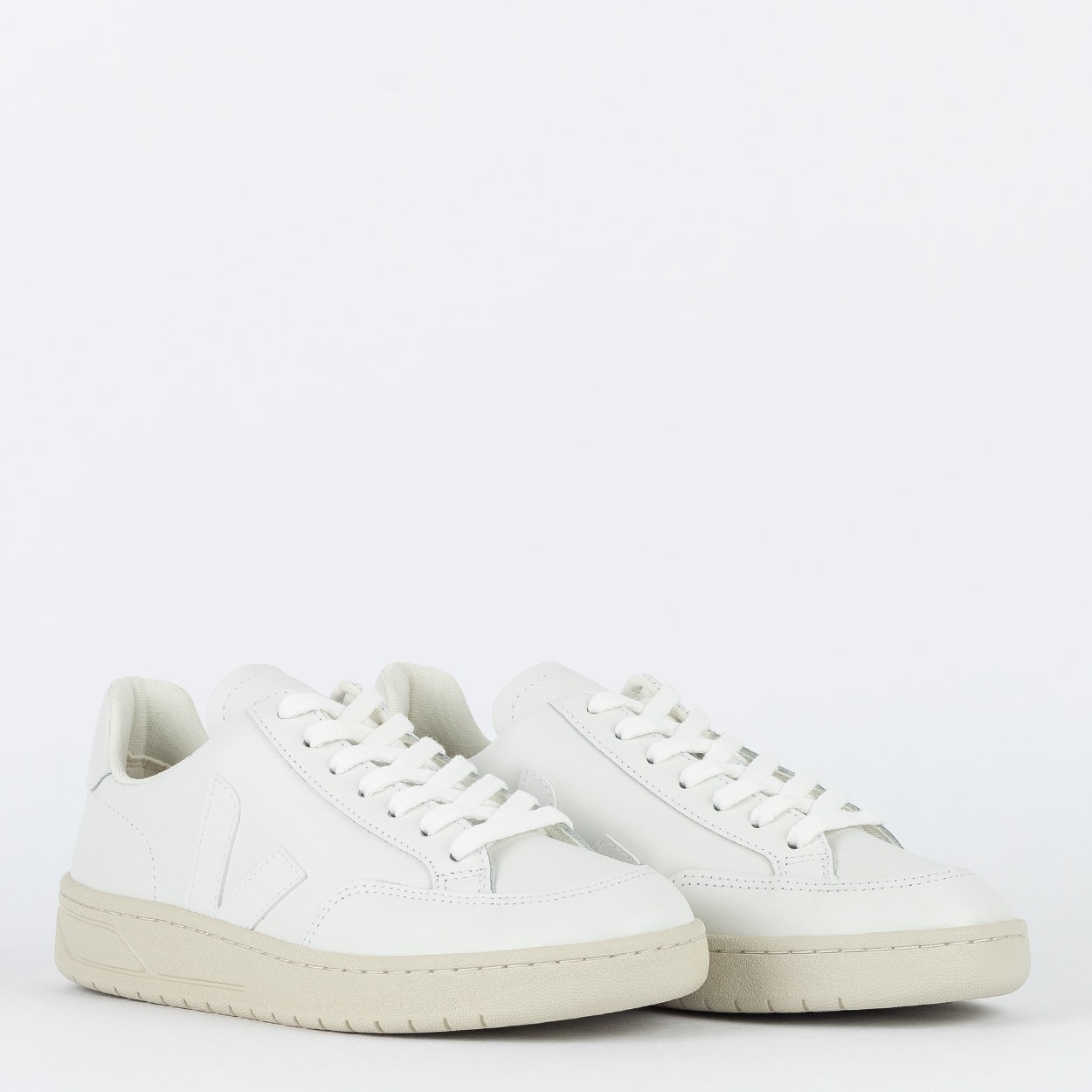 Tênis Veja V-12 Leather Extra White Marsala Nautico XD0201955