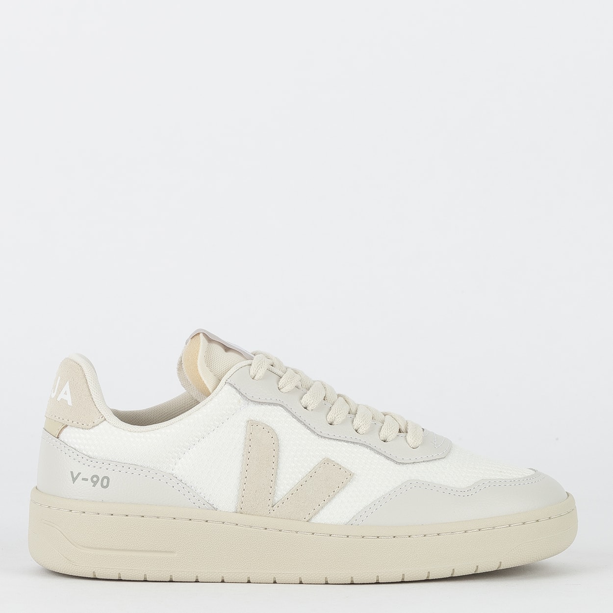 Tênis Veja V-10 B-Mesh White Natural Pierre VX0102499