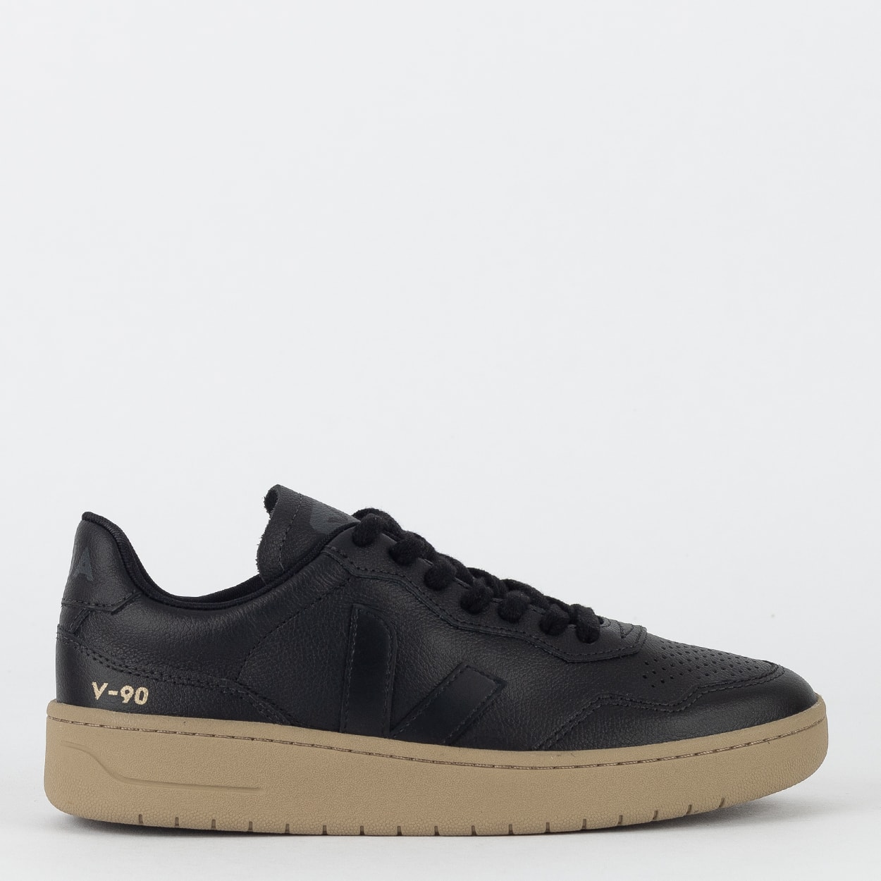 we are win tairige  DECADE ブラック Tênis Veja V-90 O.T. Leather Black Black Dune VD2003896