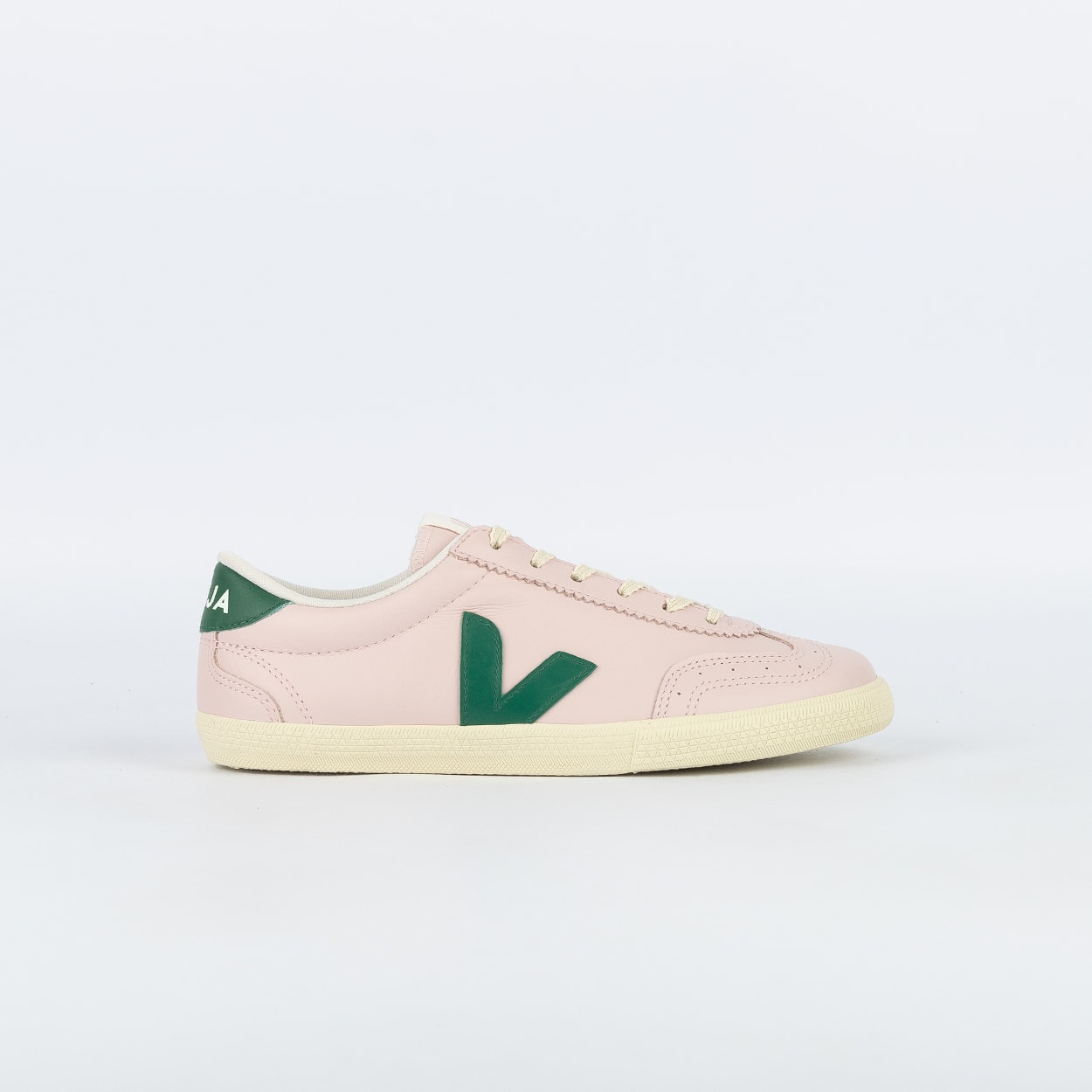 Tênis Veja Volley O.T. Leather Petale Golf Calcaire VO2021431