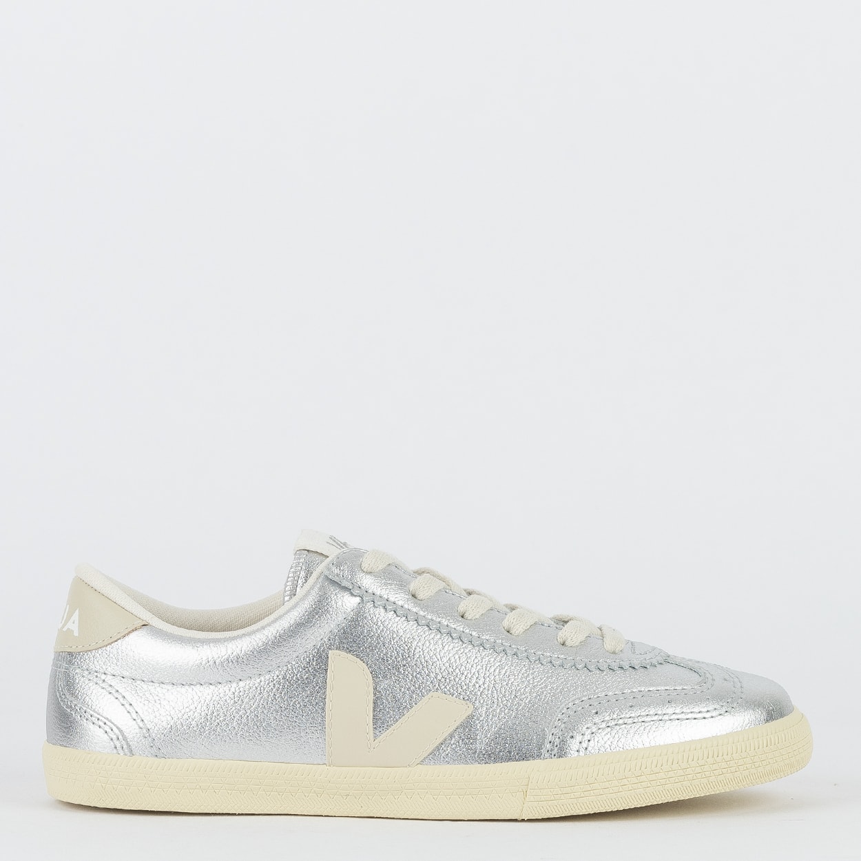 Tênis Veja Volley O.T Leather Silver Pierre VO2020749