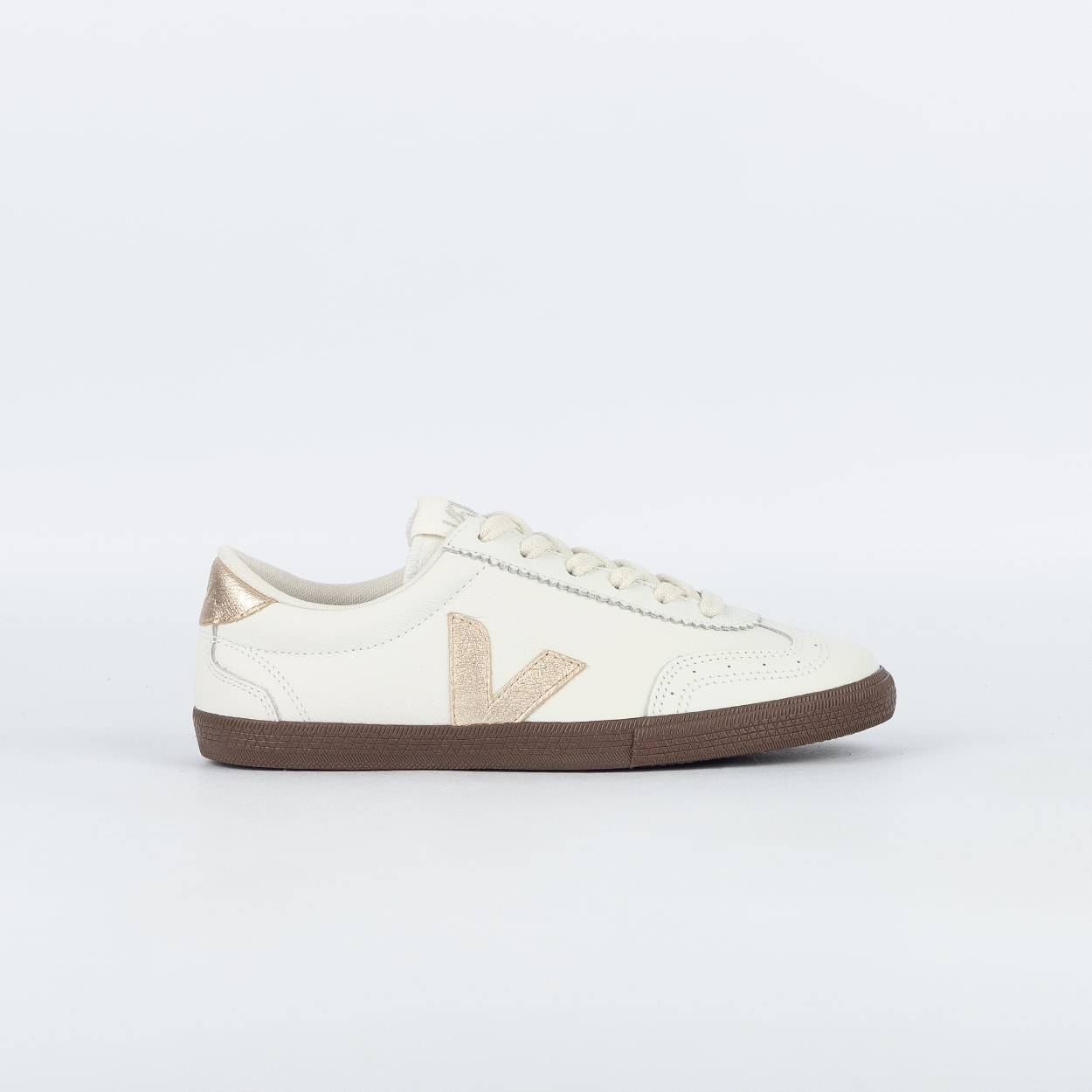 Tênis Veja Volley O.T. Leather White Platine Bark VO2021413