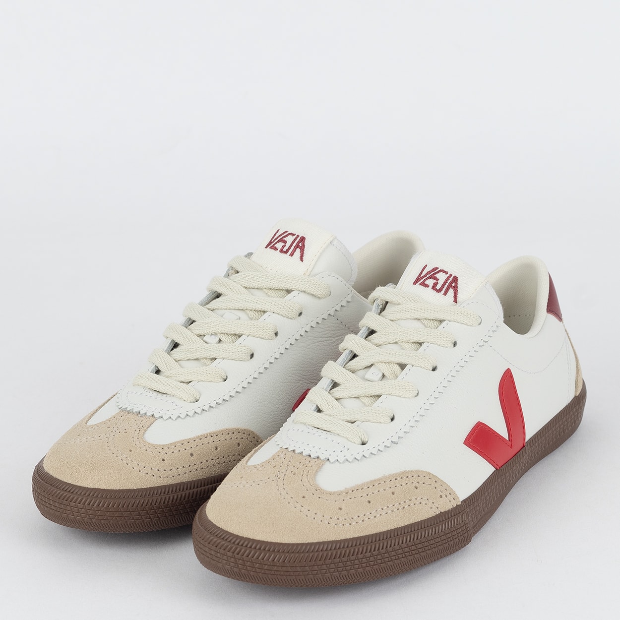 スニーカー VEJA SS25 (VO2003533 WHITE PEKIN BARK) Volley White/Pekin/Bark – Karen Walker