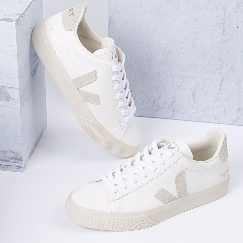campo chromefree extra white natural suede