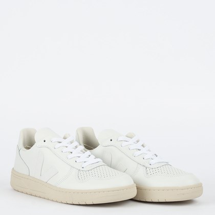 Tênis Vert Shoes V-10 Couro Extra White VX0201270
