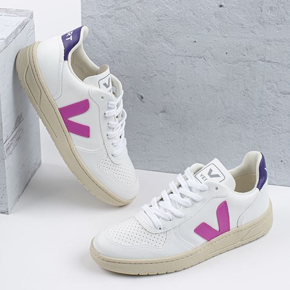 Tênis Vert Shoes V-10 CWL White Ultraviolet Purple VX072536