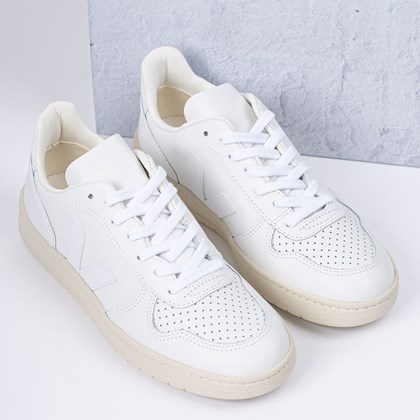 Tênis Vert Shoes V-10 Leather Extra White VX021270