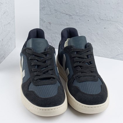 Tênis Vert Shoes V-10 Ripstop Nautico Oxford Grey Black VX012677