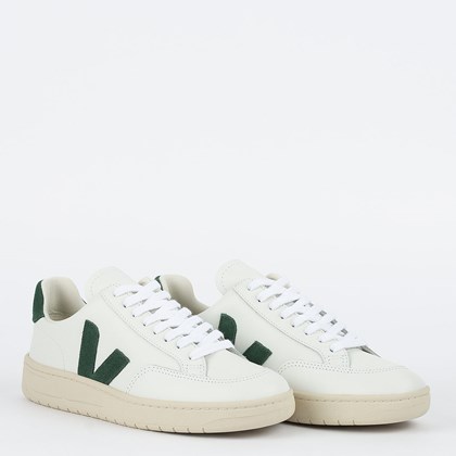 Tênis Vert Shoes V-12 Couro Extra White Cyprus XD0202336