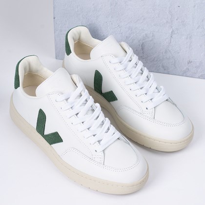 Tênis Vert Shoes V-12 Leather Extra White Cyprus XD022336