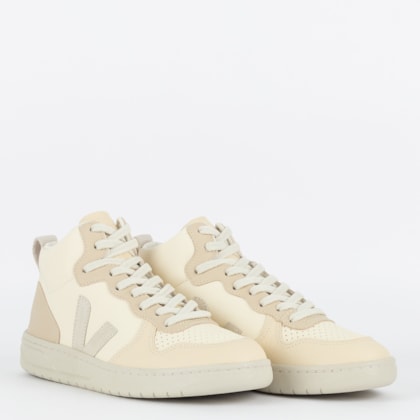 Tênis Vert Shoes V-15 Chromefree Leather Cashew Pierre Multico VQ0503451