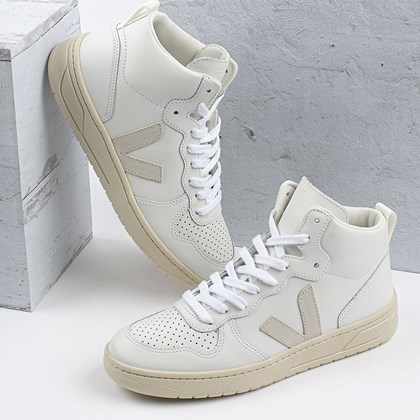Tênis Vert Shoes V-15 Leather Extra White Natural VQ021270