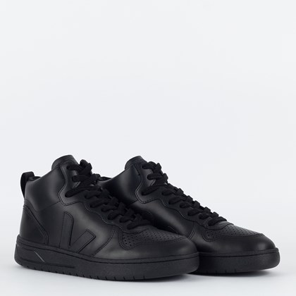 Tênis Vert Shoes V-15 Leather Full Black VQ0203305