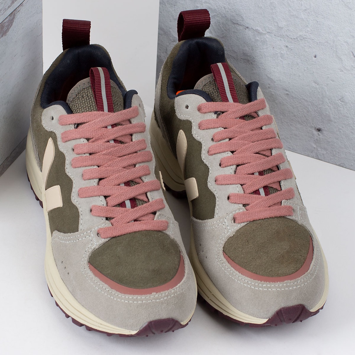 venturi suede kaki sable oxford grey