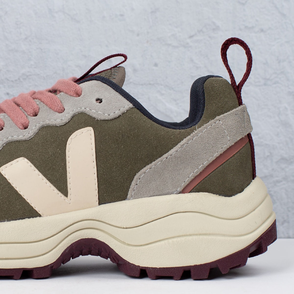 venturi suede kaki sable oxford grey