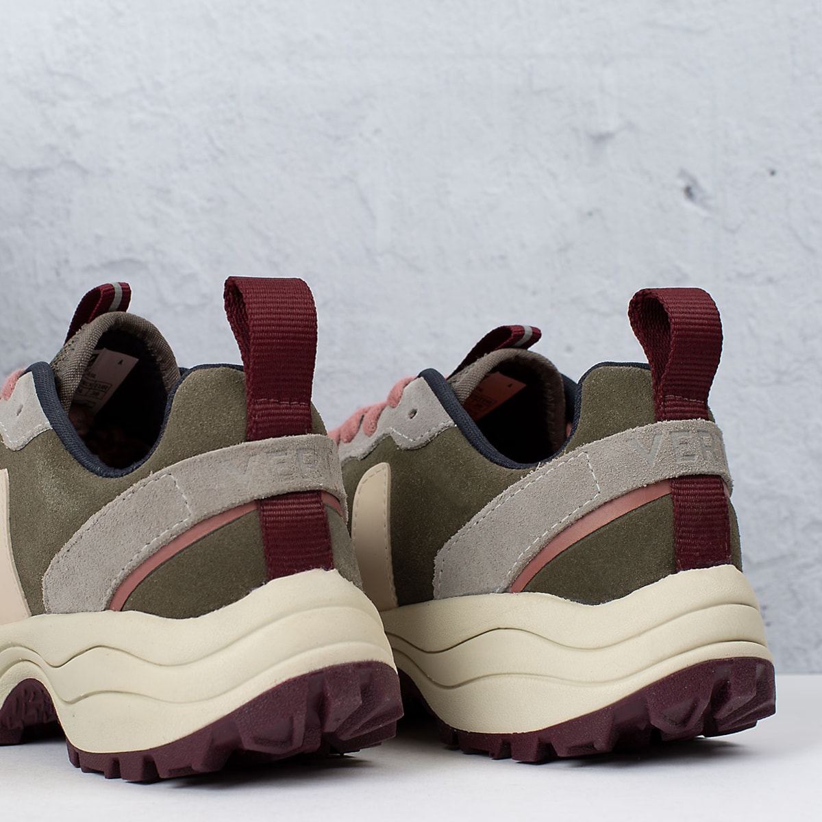 venturi suede kaki sable oxford grey