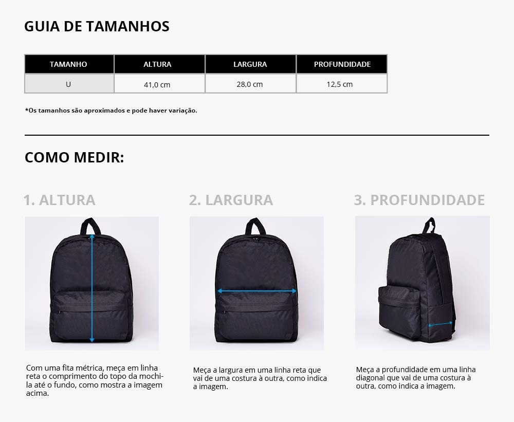  tabela de medidas Nike  Heritage