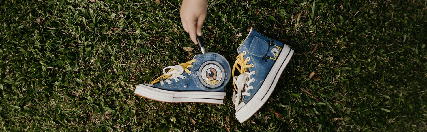 Tênis Converse Minions. Coleção All Star e Minions Feminino e Infantil