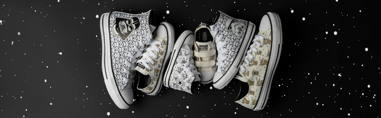 Converse Coleção Star Wars Feminino Masculino Infantil Darth Vader Baby Yoda
