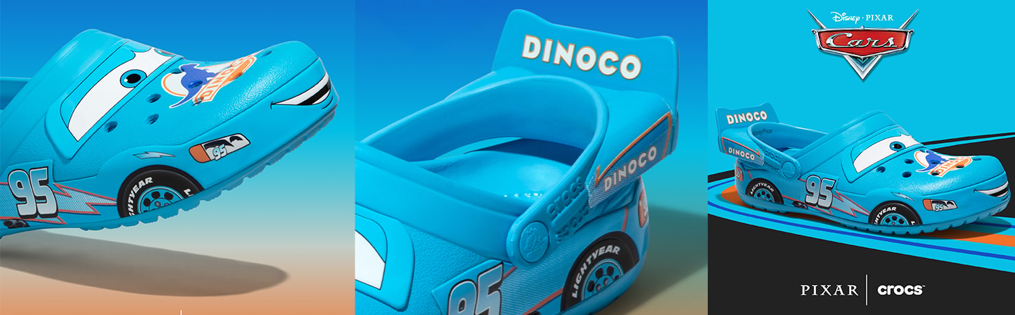 Crocs x Disney Pixar Carros | Coleção Oficial