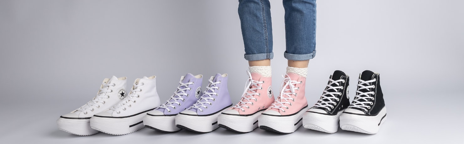 All Star Plataforma Tênis Converse Lift Feminino e Masculino