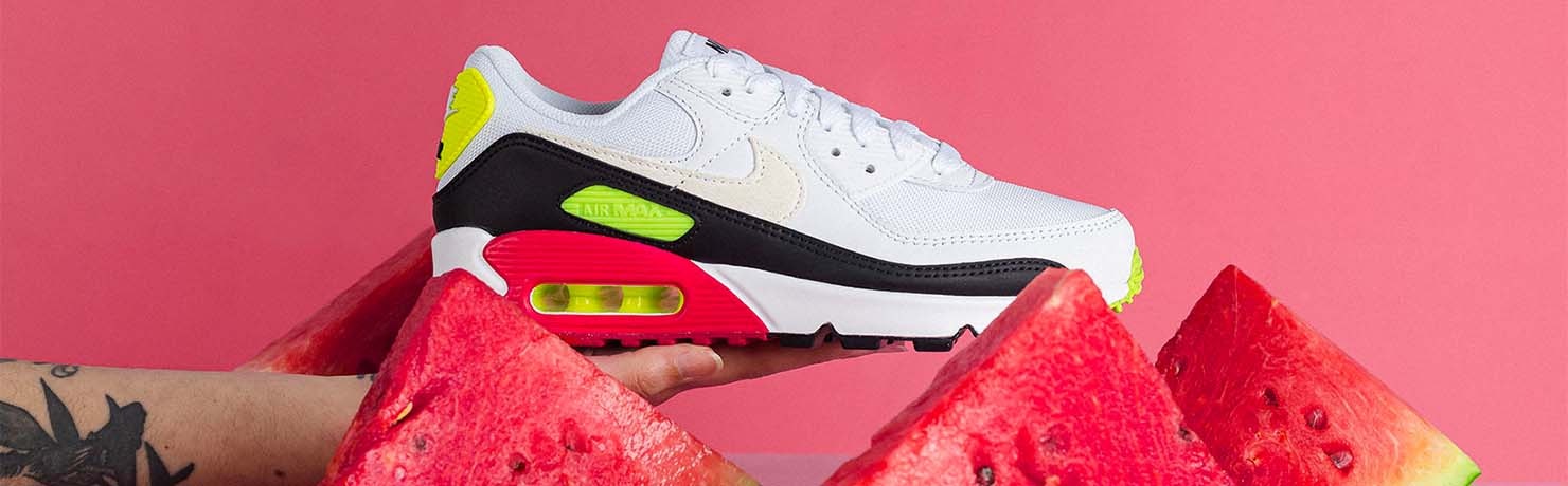 Tênis nike Air max 90 feminino e masculino branco e preto