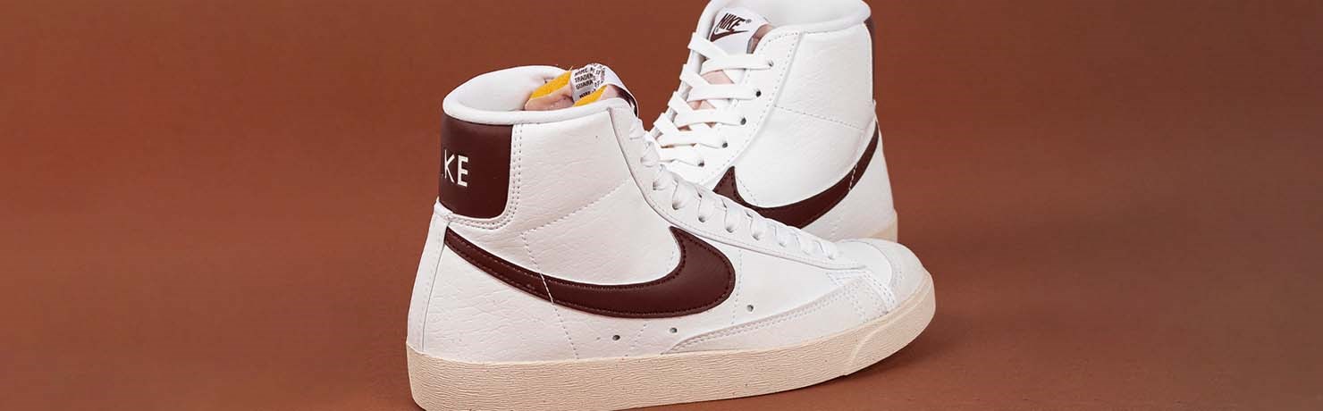 Tênis Nike Blazer Mid 77 e Low Vintage Off White