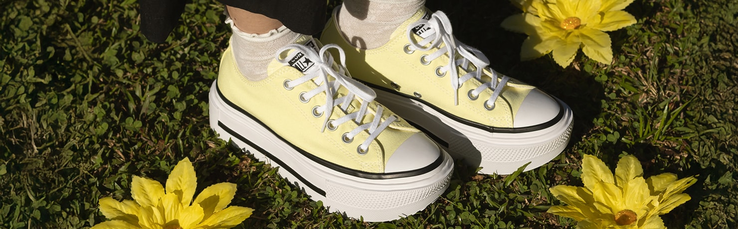 Tênis All Star Amarelo Converse Chuck Taylor e mais