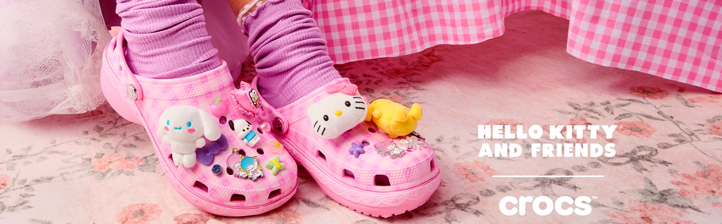 Crocs x Hello Kitty - Fofura em Cada Detalhe