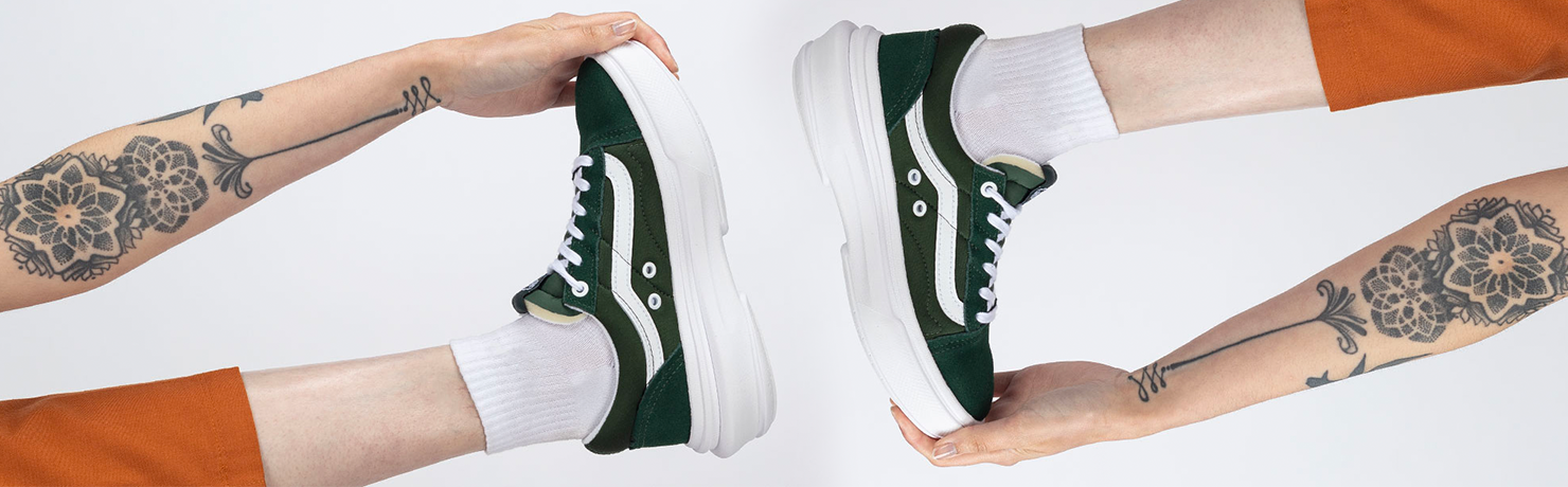 Tênis Vans Overt CC Plataforma Old Skool Comfycush