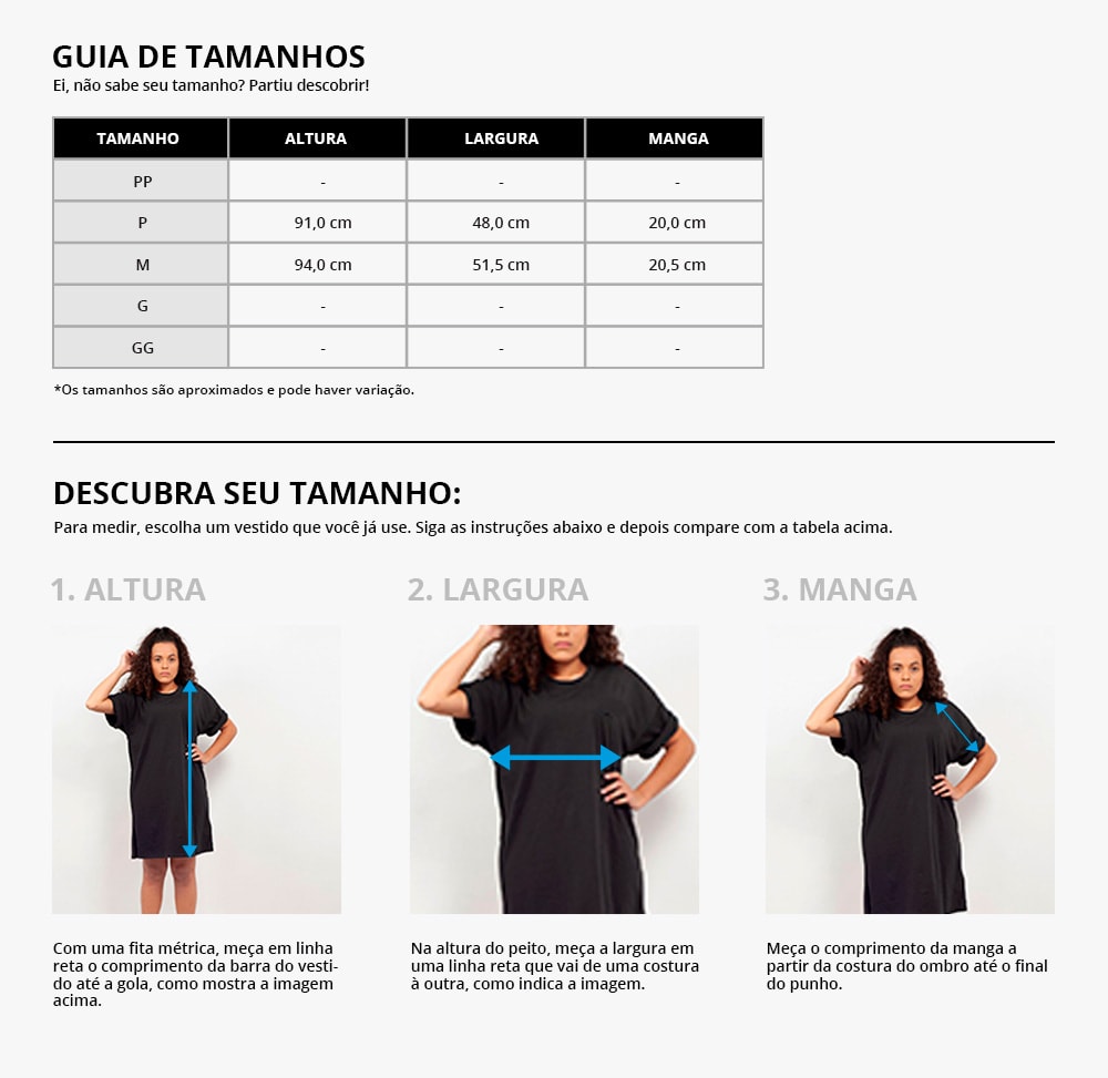 Medidas do vestido adidas