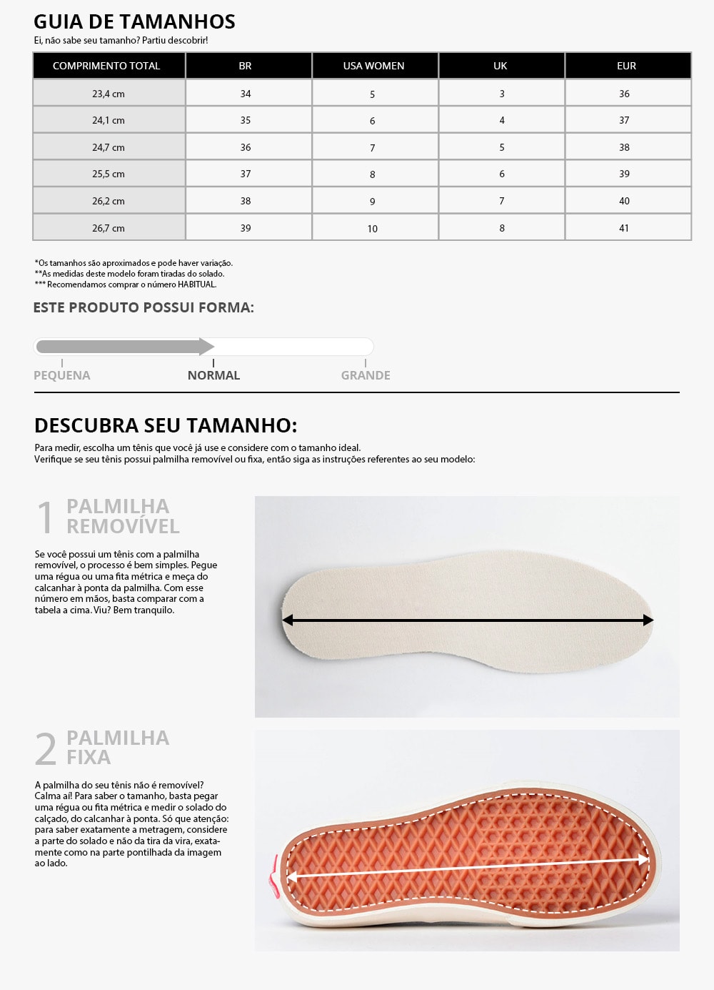 Medidas Veja Esplar